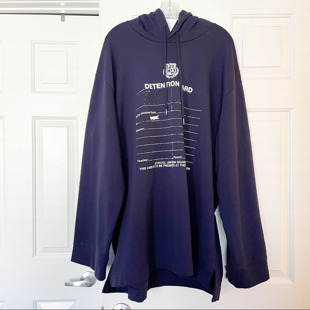 Puma x FENTY Detention Oversized Hoodie Sweatshirt - Size Large